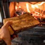 Firewood heating practices in teahouses