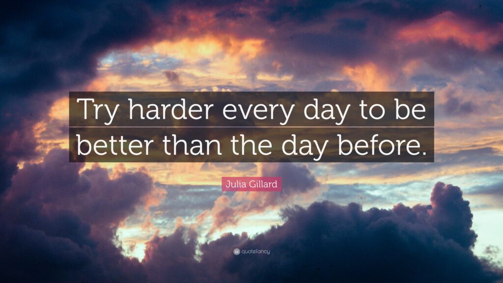 Better is harder than new