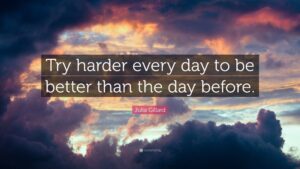 Better is harder than new